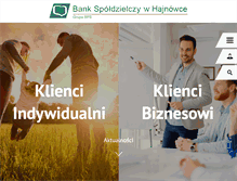 Tablet Screenshot of bshajnowka.pl